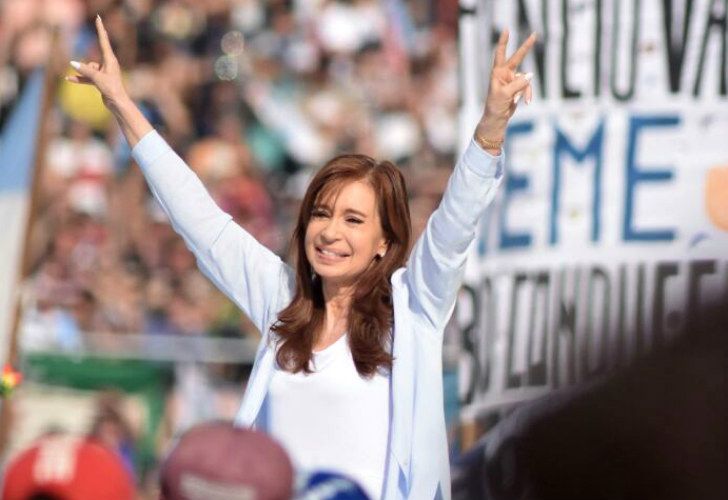 "Si Perón y Evita estuvieran aquí, ¿a quién votarían?" y otras frases de Cristina en Racing