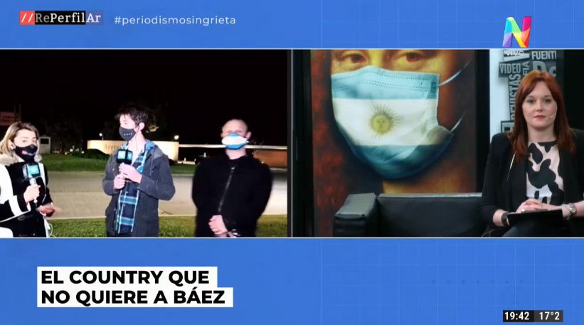 Vecino de Pilar contra la domiciliaria de Lázaro Báez: "La justicia está actuando con el poder de turno"