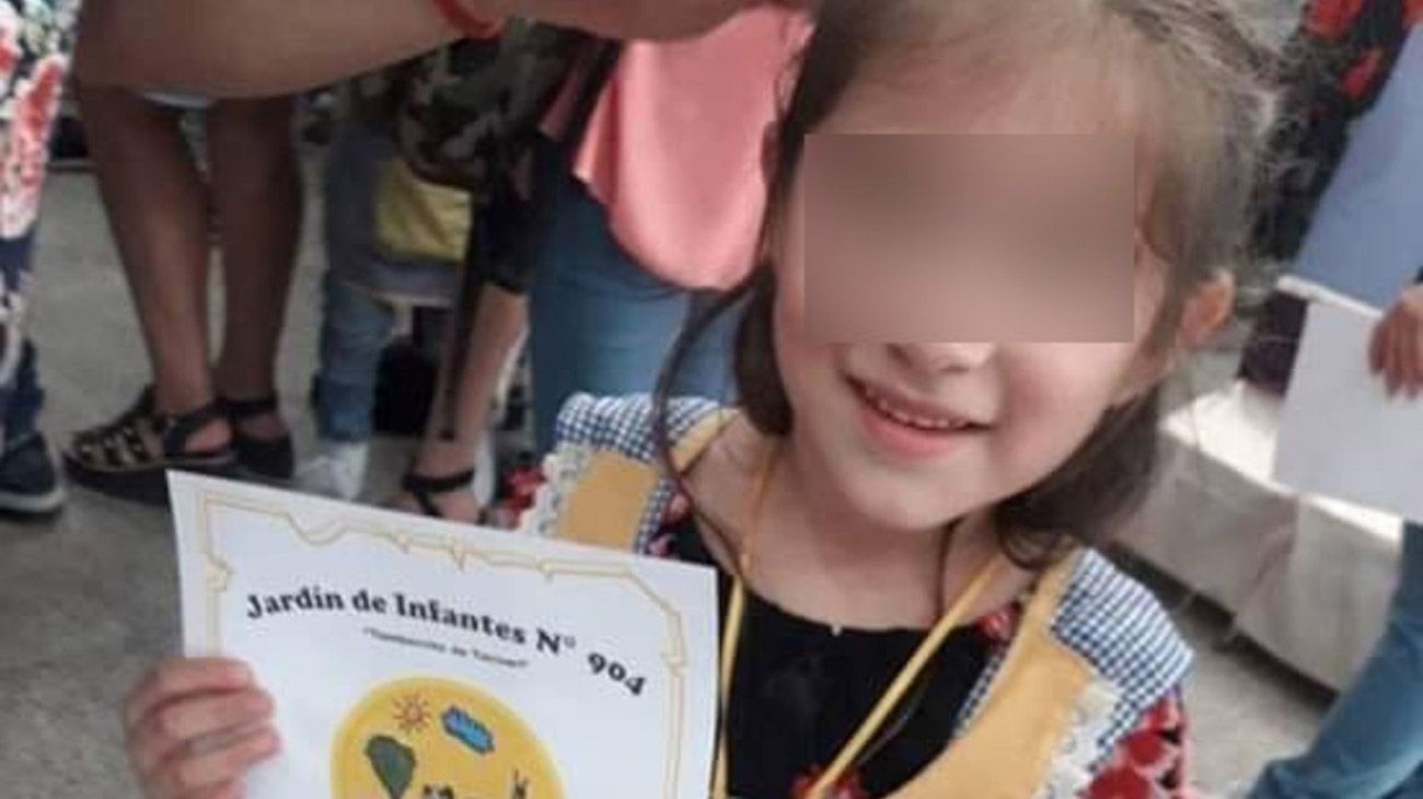 Murió Maite, la nena alcanzada por una bala perdida en Navidad