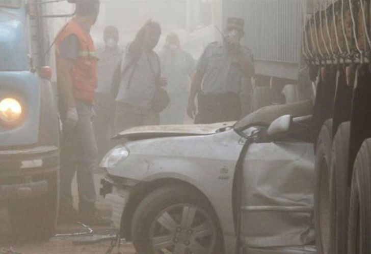 Fatal accidente en Córdoba por tormenta de tierra