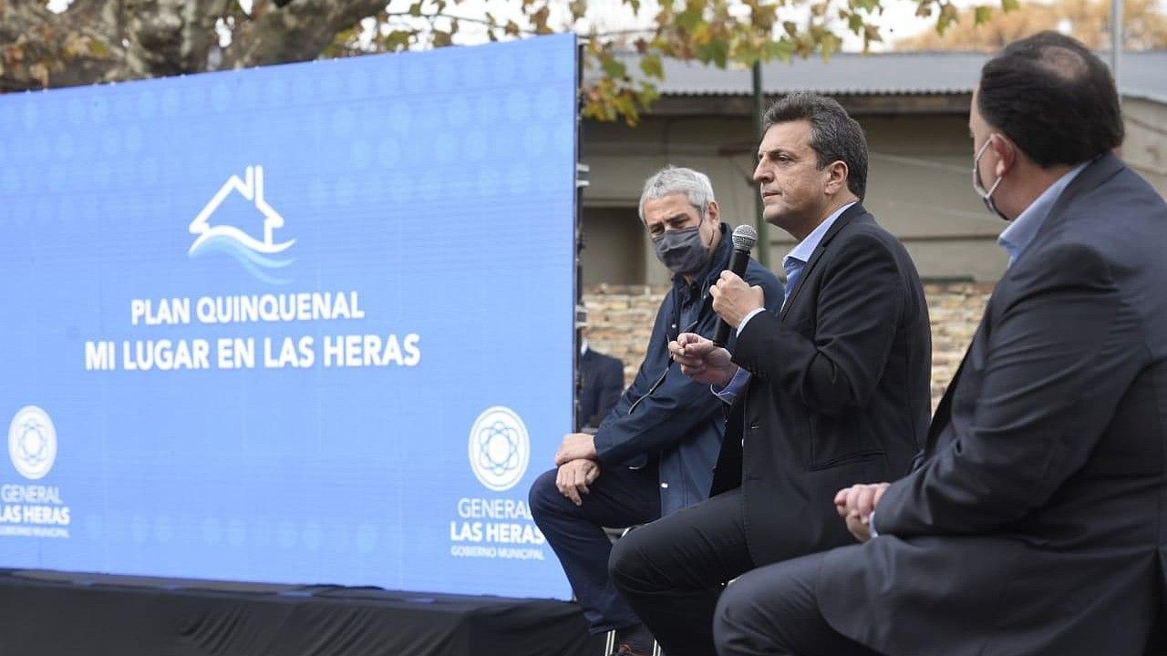 Sergio Massa: "Cuando hay un Estado que protege, podemos crecer"