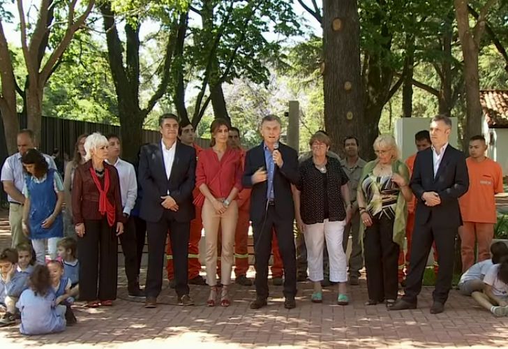 Macri: "Hoy está creciendo la confianza en la Argentina"