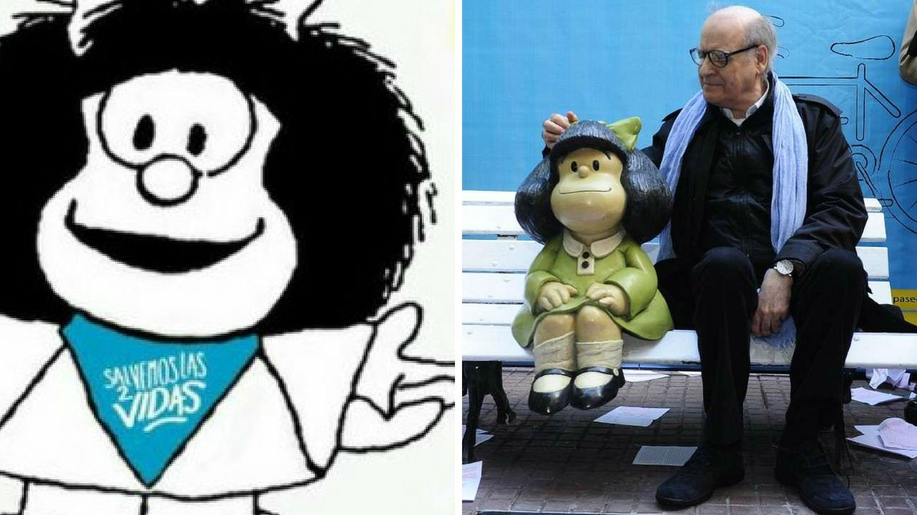 ¿De qué lado del tema aborto está Mafalda? Quino debió aclarar su posición