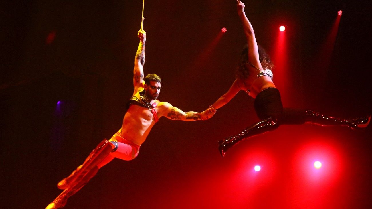 El coreógrafo de Servian el circo cuenta cómo hizo para que funcionara el timming del show