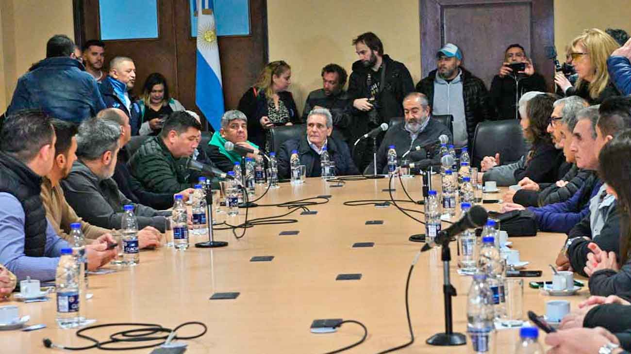 La CGT discutirá si marcha o hace un paro con movilización