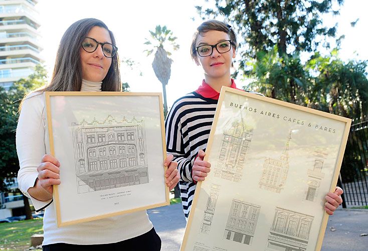 Se apellidan Baires y recrean los edificios porteños históricos