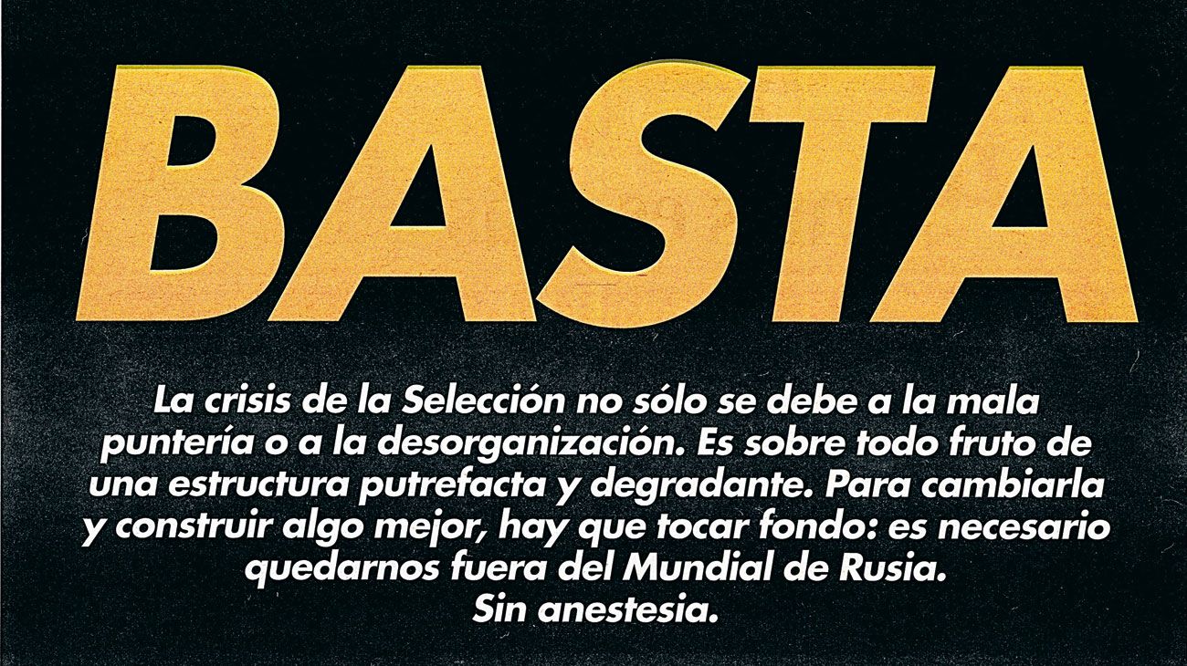 Culpables fuera del campo de juego