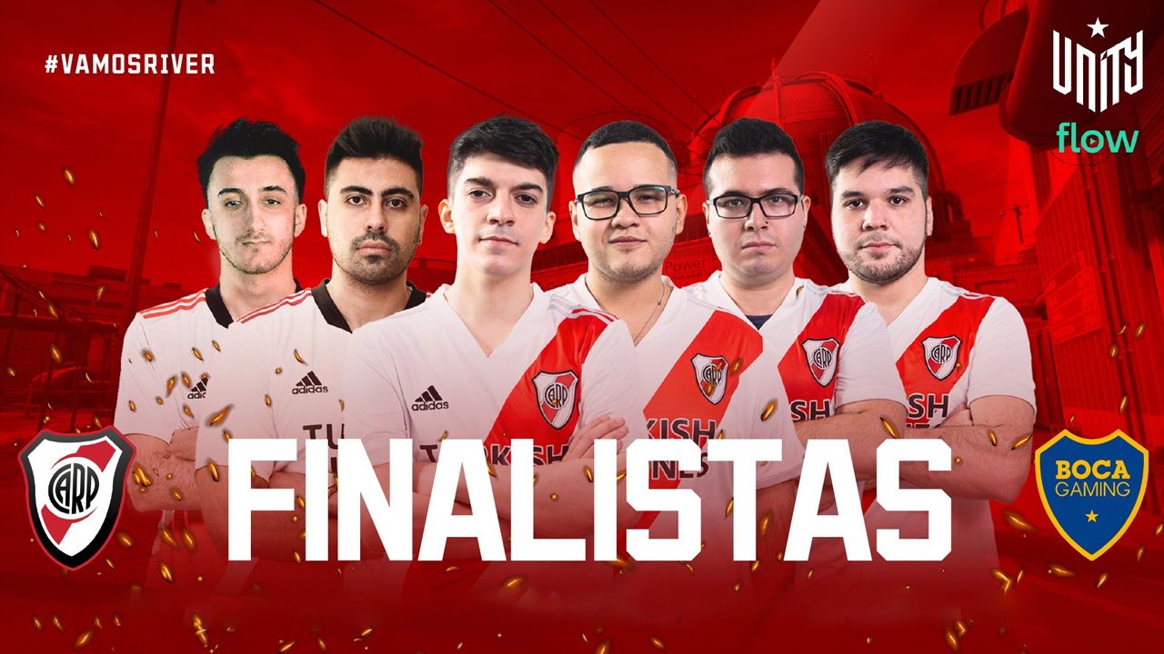 River venció a Boca y está en la final de la Unity League Flow de CS:GO