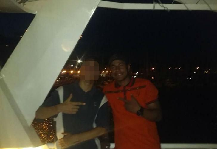 “Empezó a gritar y se tiró”, dice el organizador de la fiesta