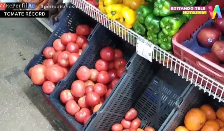 Tomate por las nubes: el kilo alcanzó los 200 pesos, récord en 2020