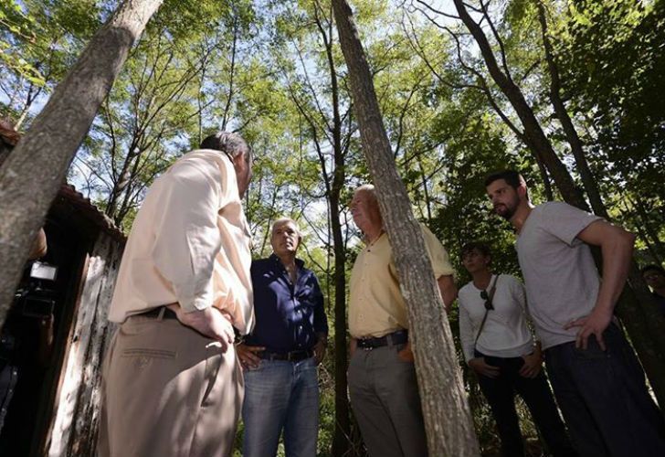 Domínguez, otra vez con el yerno de CFK en una foto