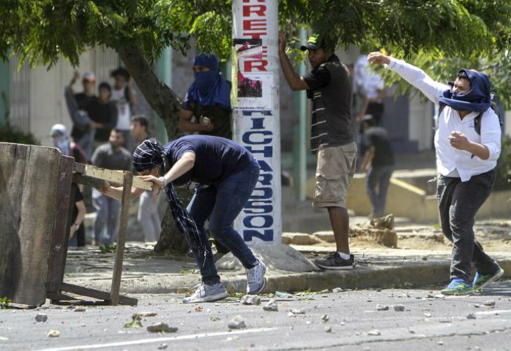 Hubo dos muertos y numerosos heridos en protestas en Nicaragua