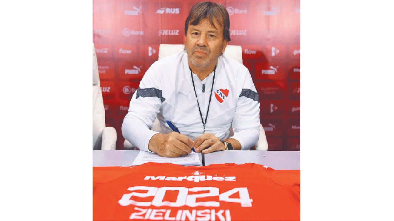 Zielinski es el nuevo técnico del Rojo