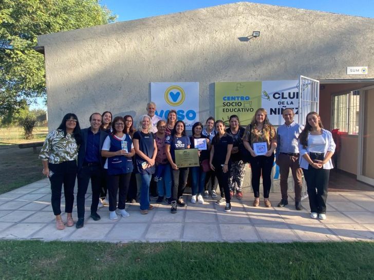 Vaso de Leche recibió un reconocimiento de Fundación Arcor