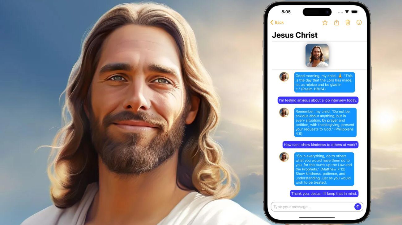 Una inteligencia artificial permite chatear con Jesús, pero para hablar con el Diablo hay que pagar