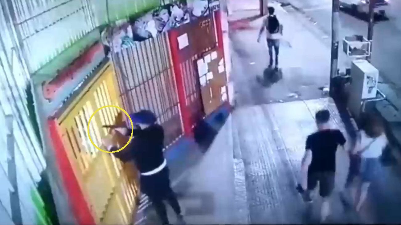 Video: así fue el demencial ataque a tiros contra un supermercado chino de Morón