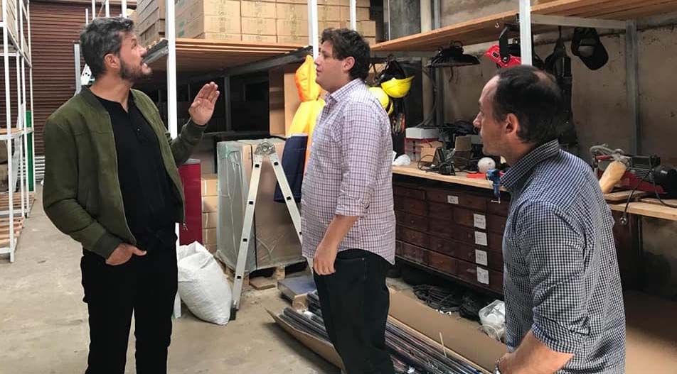 Tinelli ya arrancó su campaña con base en el territorio bonaerense