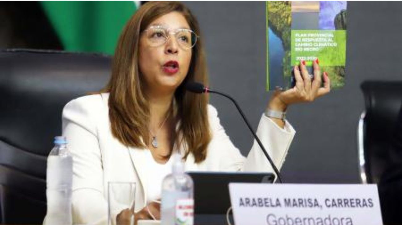 Arabela Carreras: "Decidí preservar la integridad del gobierno no presentándome a la reelección"