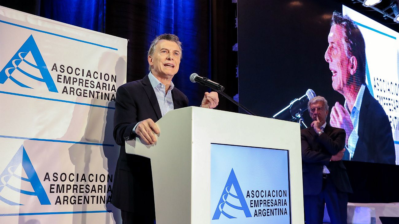 Macri a los empresarios: "Si reciben un pedido indebido, acá tienen un Presidente al que acudir"