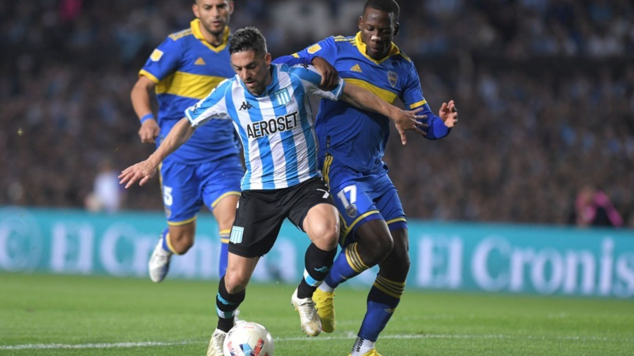 Polémico empate de Boca ante Racing en el Cilindro de Avellaneda