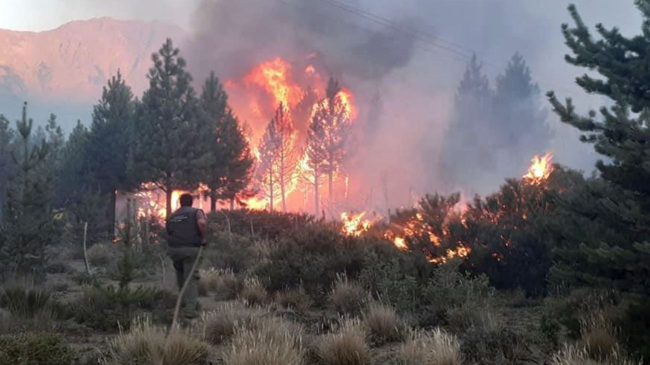 El Bolsón fue declarada "zona de desastre" por los incendios