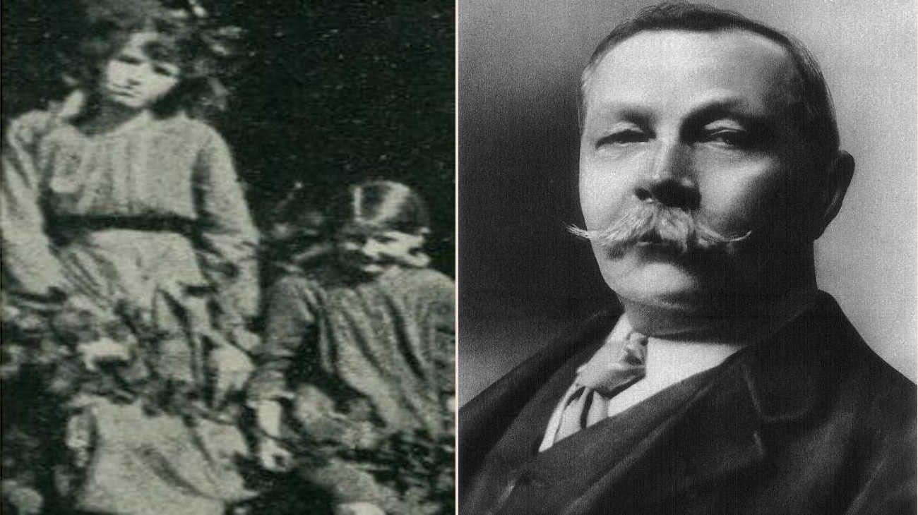 Las hadas de Cottingley: un caso para Sherlock Holmes