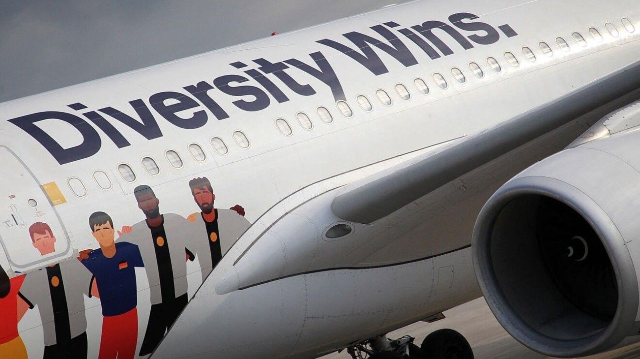 El sorprendente avión que utilizó la selección de Alemania para llegar a Qatar