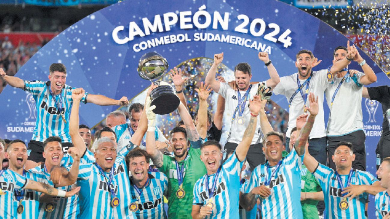 Racing se plantó, fue más que Cruzeiro y se quedó con la Copa Sudamericana