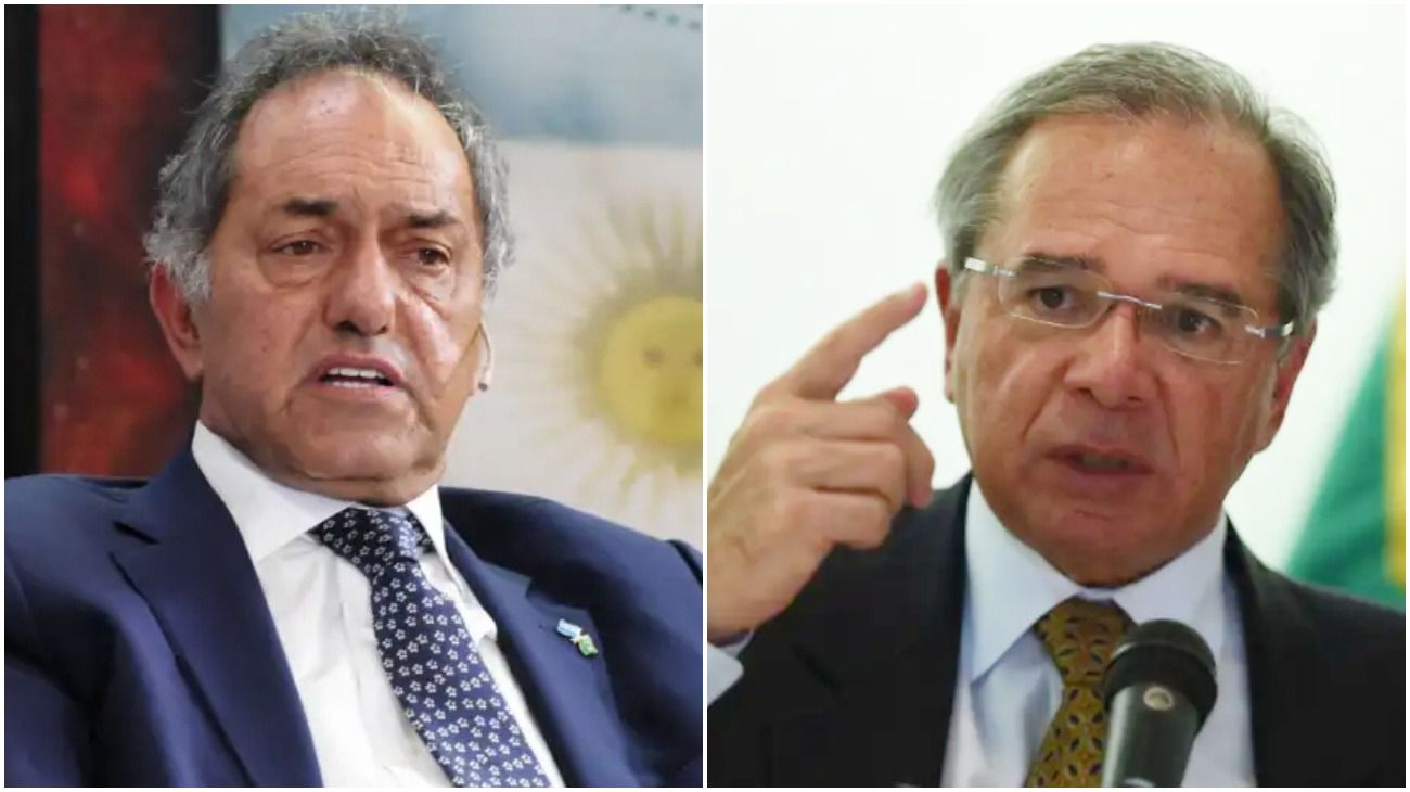 Scioli replicó afirmaciones de Paulo Guedes: "No se condicen con el espíritu de unidad que he promovido"