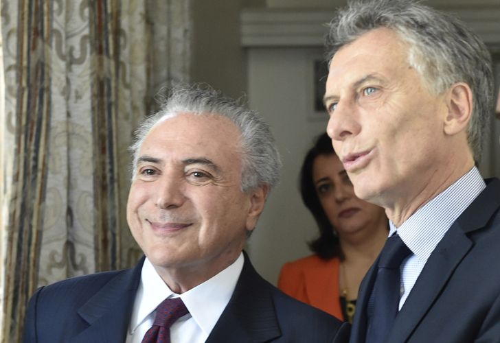 Macri partió rumbo a Brasil para reunirse con Temer y potenciar el Mercosur