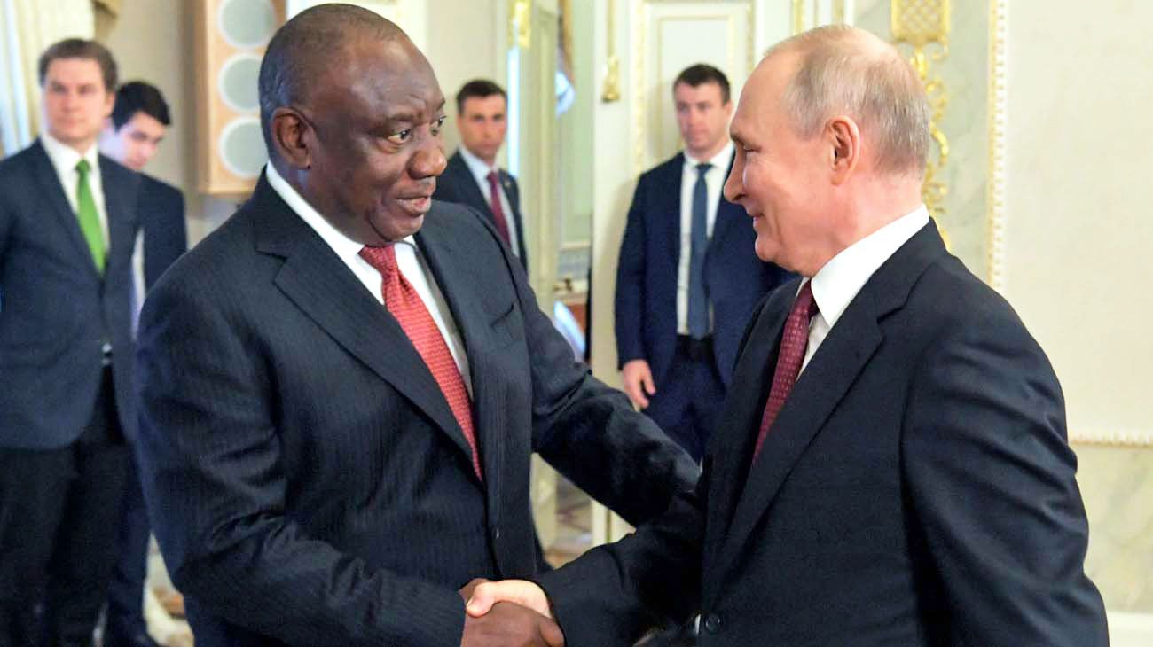 Mensaje de la misión africana para Putin: “La guerra debe solucionarse con negociaciones”