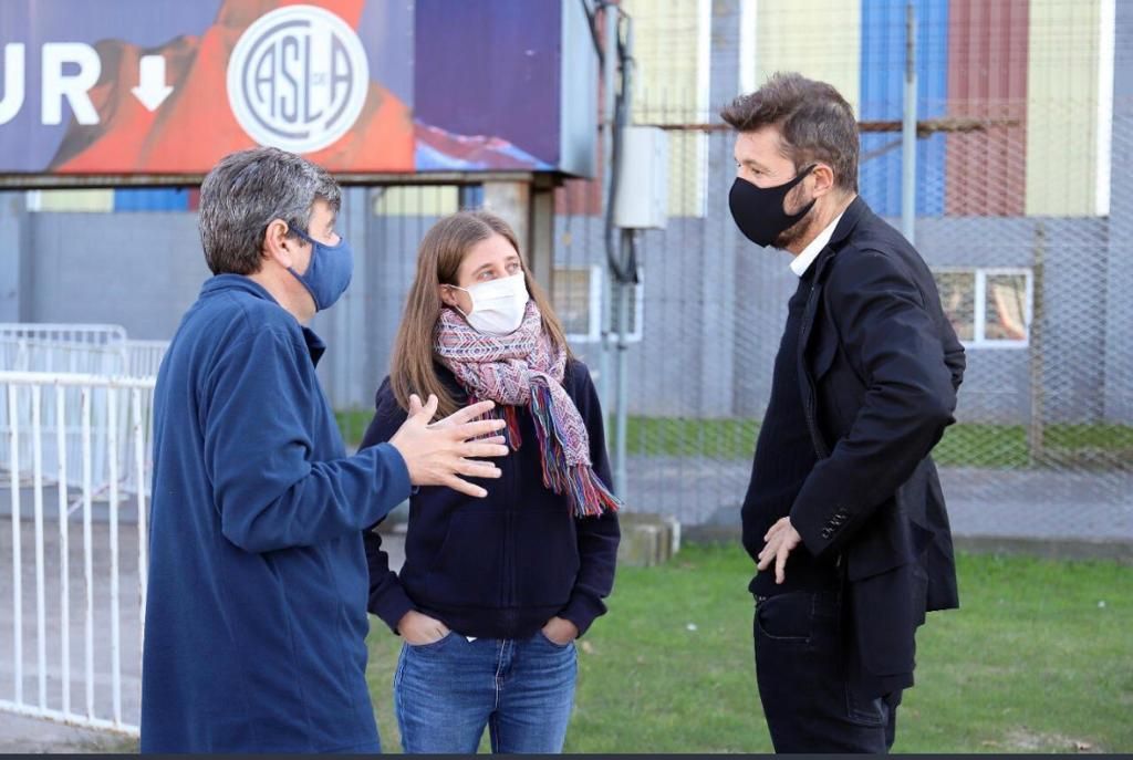 Tinelli reapareció en un operativo en la 1-11-14 con una ministra de Larreta