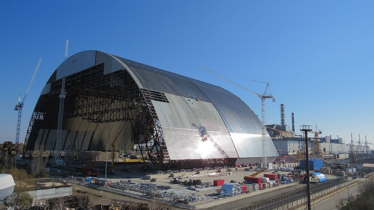 Video | Chernobyl: todos los secretos del sarcófago gigante que busca contener la radiación