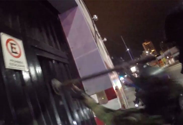 Video | Así fue el allanamiento policial en el predio de "La Salada"