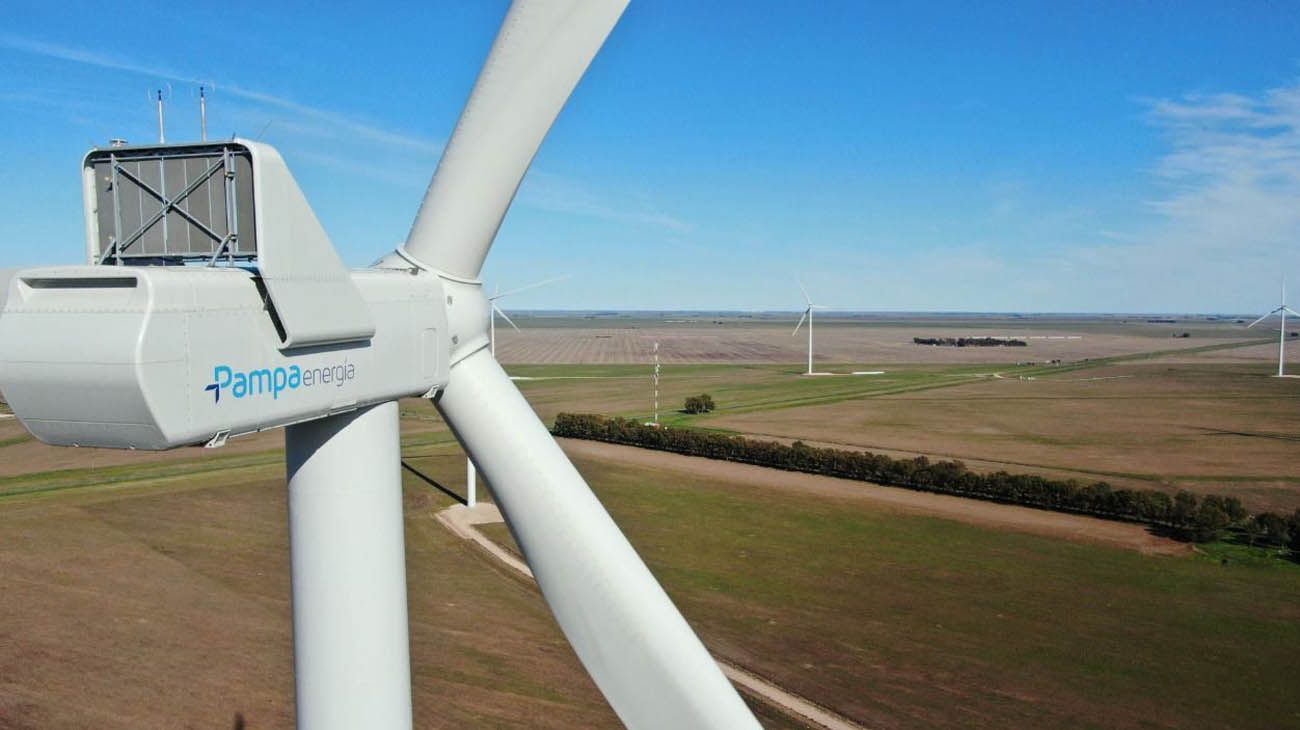 Pampa Energía invierte u$s 120 millones para ampliar uno de sus parques eólicos