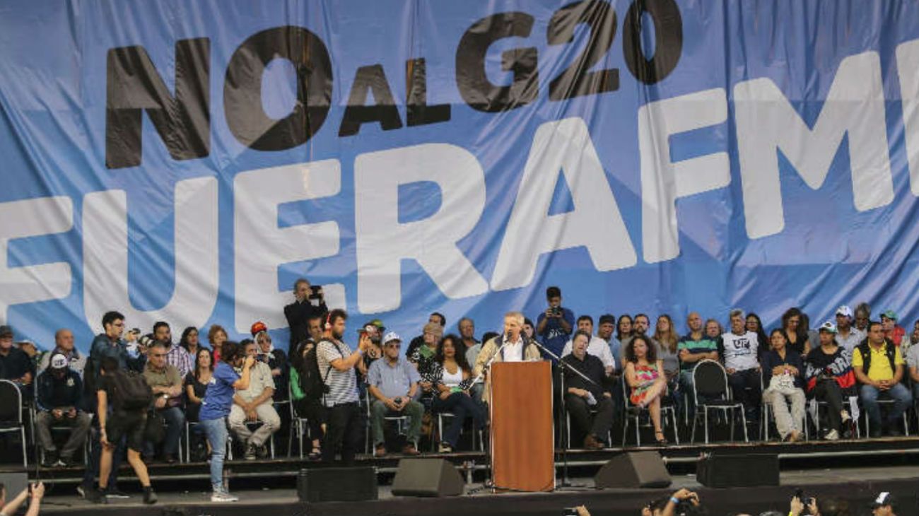 En la previa del G-20, este miércoles habrá movilizaciones en la Ciudad