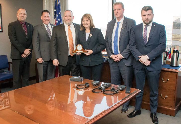 Patricia Bullrich busca apoyo en EE.UU. para luchar contra el narcotráfico