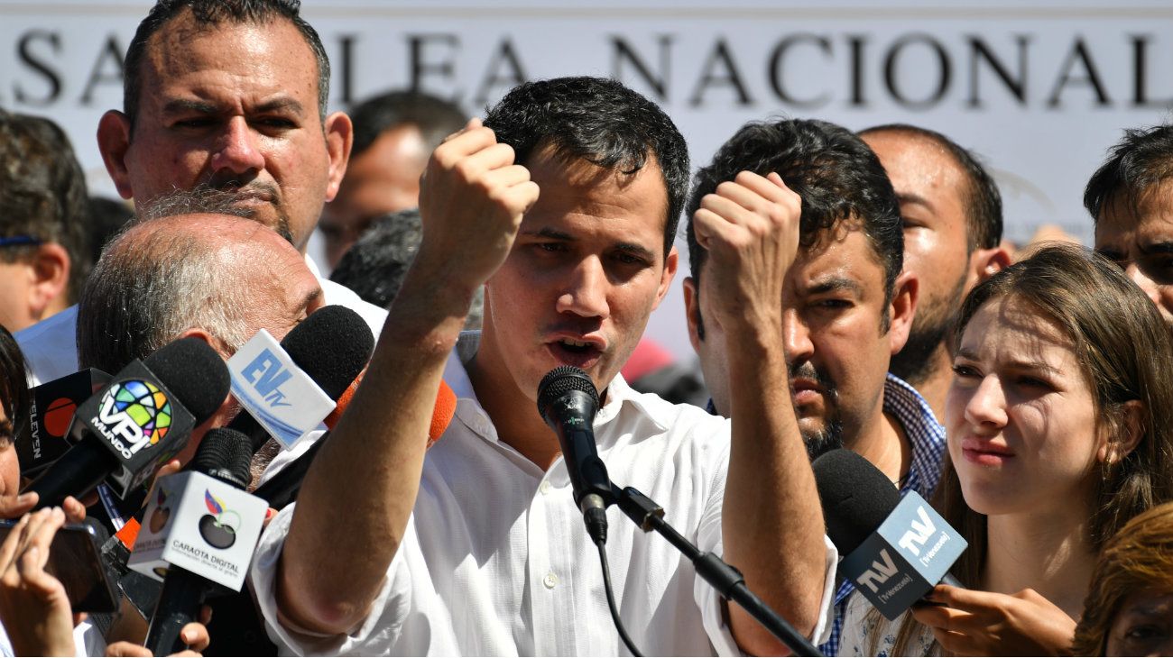 Juan Guaidó: "Maduro ya no controla las Fuerzas Armadas"