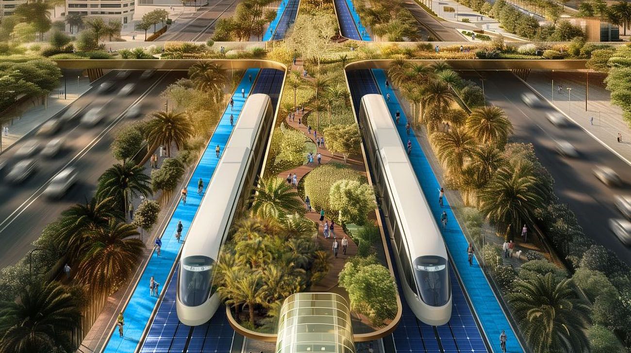 Cómo es el megaproyecto que construirá la autopista más verde del mundo