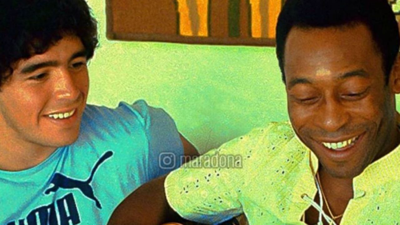 Para Brasil Pelé es Dios y Maradona "ViceDios"