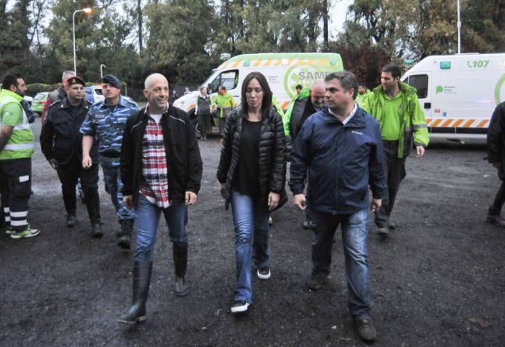 Más de un millar de personas siguen evacuadas en la Provincia de Buenos Aires