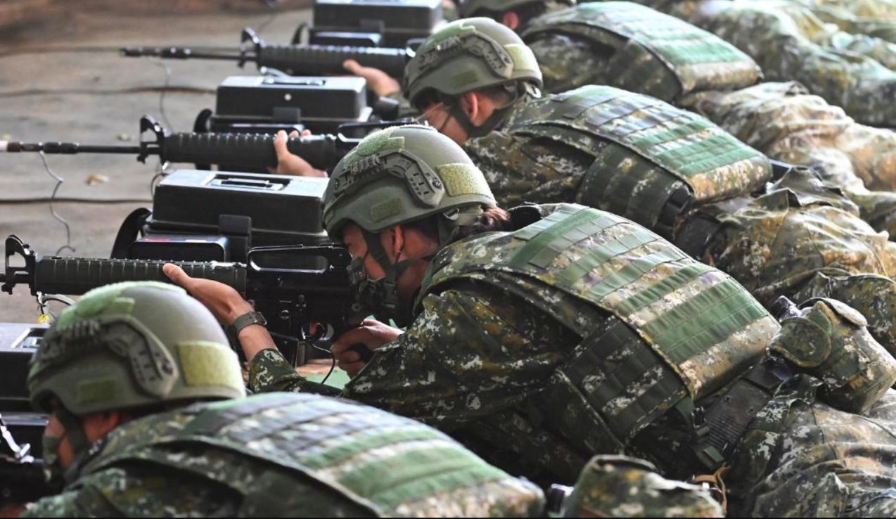 Así fueron los ejercicios militares chinos cerca de Taiwán