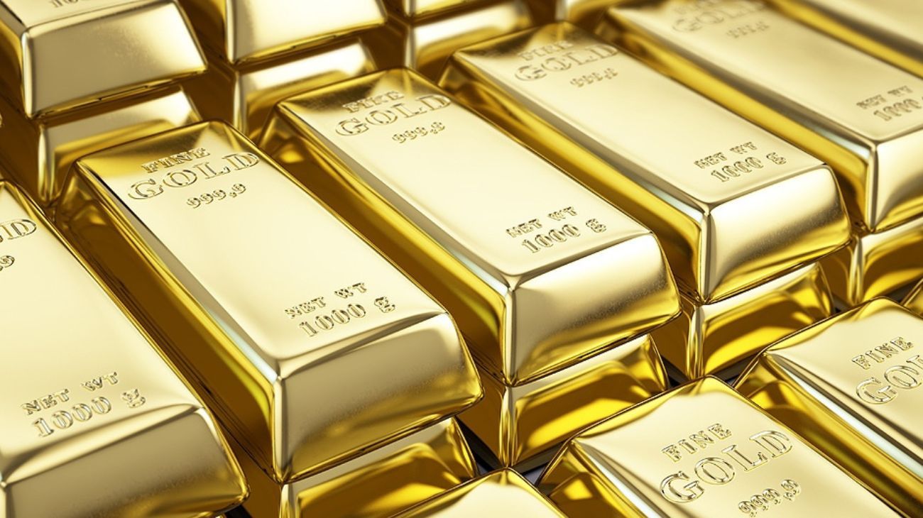 Sube el precio del oro y supera la barrera de los US$ 1.800