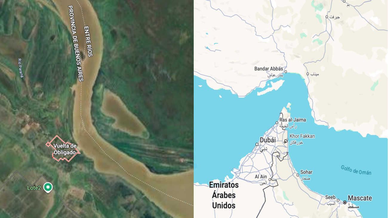 Ormuz ya ocurrió en el Paraná
