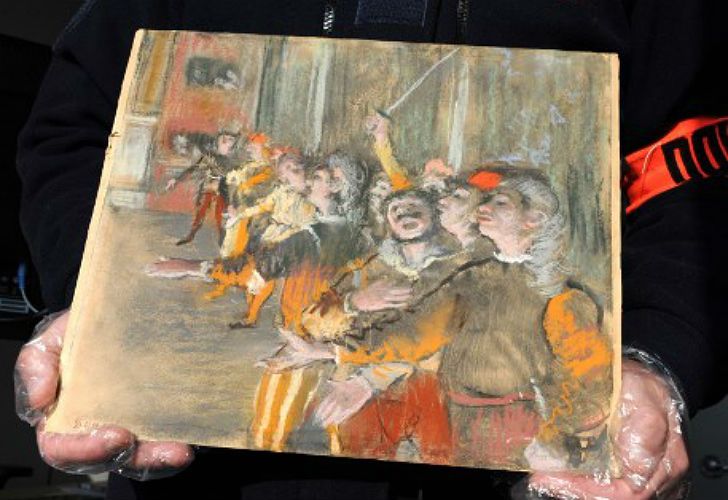 Revisaban valijas y encontraron un Degas de 10 millones de euros