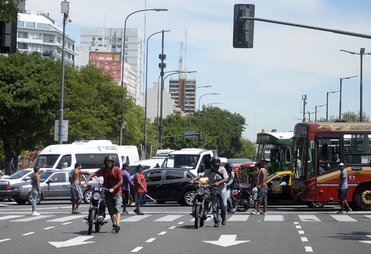 Dónde serán los cortes en la ciudad por las protestas