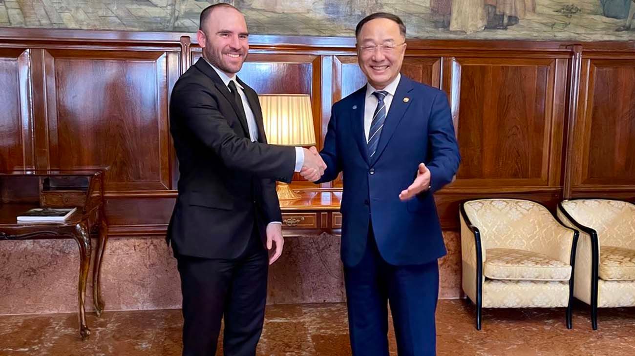 Martín Guzmán se reunió en Venecia con viceprimer ministro de Corea del Sur