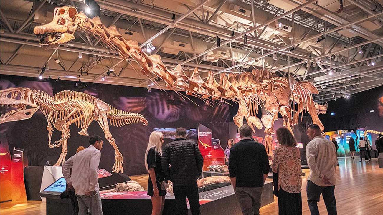 El dinosaurio patagónico que enseña management en la universidad