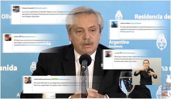 Angustia presidencial