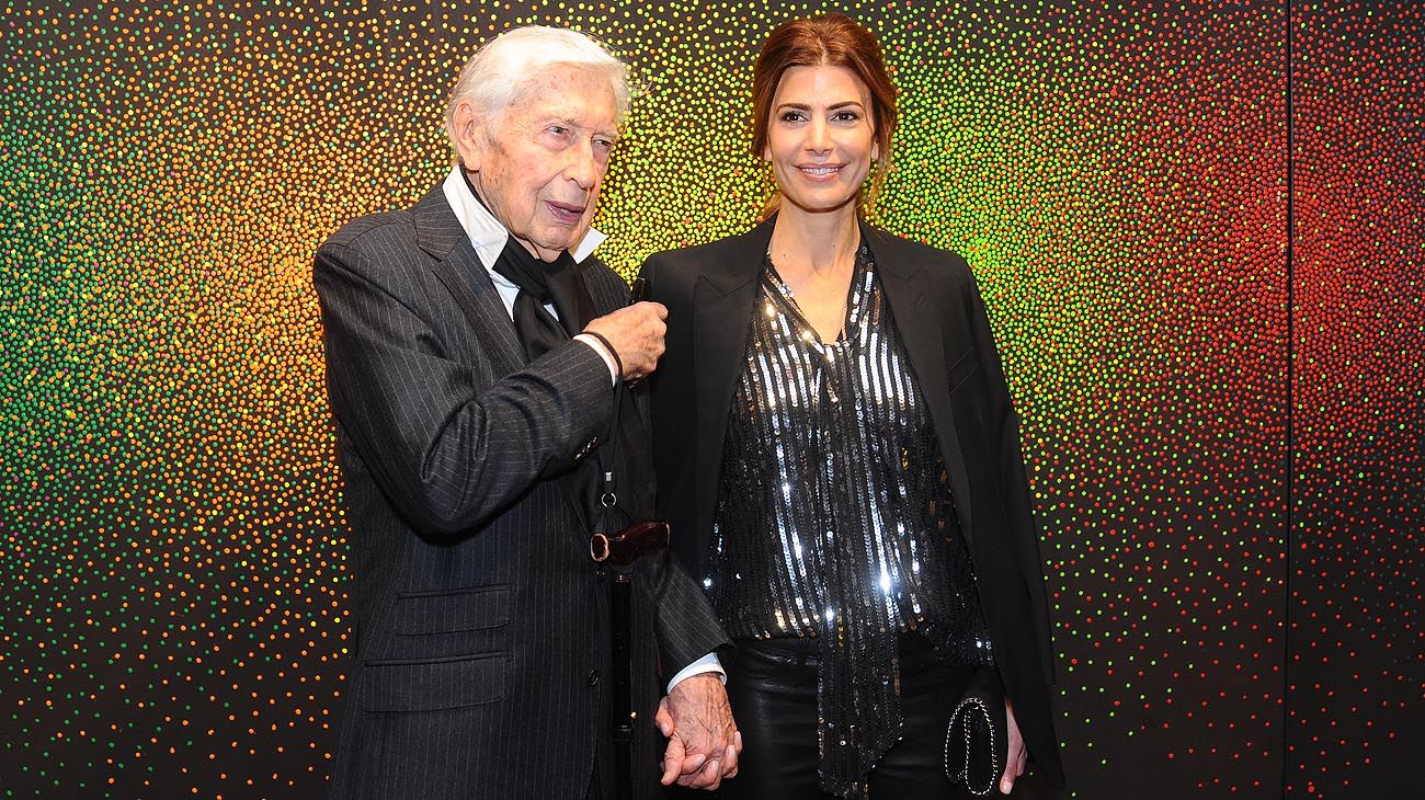 Awada fue la anfitriona en la muestra de Le Parc